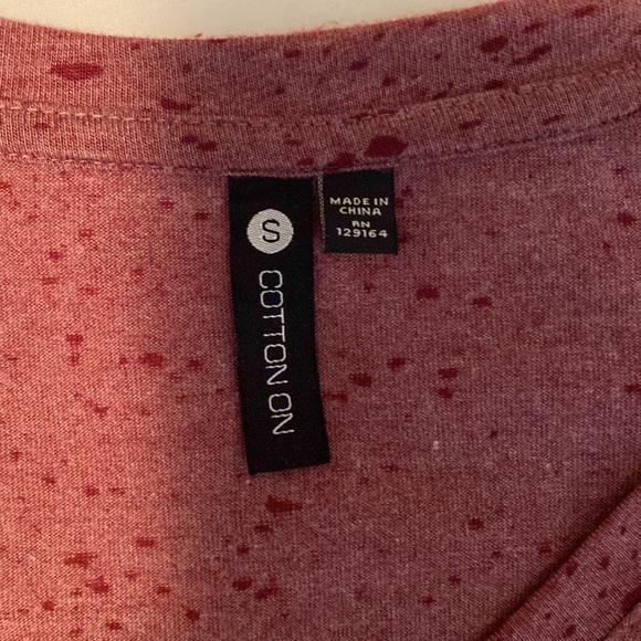 Maroon T-Shirt Dress - Picture 2 of 3